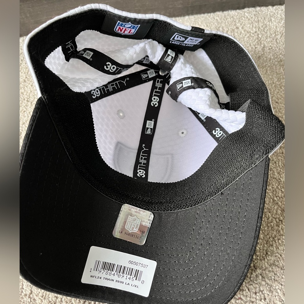 NWT Las Vegas Raiders NFL New ERA On Field Hat Size L/XL - Picture 3 of 7